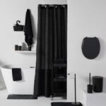 Tappetino antiscivolo per vasca o doccia - TODAY - UTILITY - 50 x 50 cm - Quadrato - Nero - immagine 3