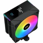 Dissipatore CPU - XIGMATEK AK4 Digital - AMD AM5/AM4 - 1 ventola ARGB da 120 mm - Nero - immagine 2