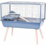 Gabbia rialzata per roditori - ZOLUX - Néolife - Per criceti - 78 x 48 x 75 cm - Blu