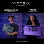 Leverless Fight Stick - Playstation - Victrix Pro KO Leverless Fight Stick - Grigio - immagine 6