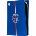 Mascherina protettiva - KONIX - PSG - PS5 - Silicone - Antiurto - Antigraffio - Blu