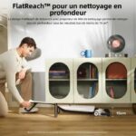 ROBOROCK FLEXI LITE - Aspirapolvere senza fili per solidi e liquidi - 17.000 Pa - FlatReach - Autopulente e asciugatura automatica - immagine 2