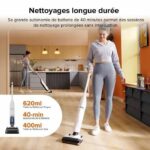 ROBOROCK FLEXI LITE - Aspirapolvere senza fili per solidi e liquidi - 17.000 Pa - FlatReach - Autopulente e asciugatura automatica - immagine 6