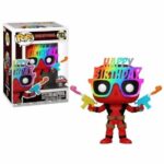 Funko Pop! Marvel: Occhiali da compleanno Deadpool  Testa oscillante 783