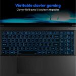 ERAZER Crawler E30 MD62544 PC portatile da gioco - Windows 11 - 15.6 FHD IPS 144Hz - RTX 3050 - Core i5-12450H - 16 GB di RAM - 512 GB SSD - immagine 6