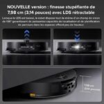 Sistema ROBOROCK SAROS 10 R&D - Robot aspirapolvere con base ad acqua completamente autonoma - 22000 Pa - LDS retrattile - immagine 4