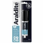 Adesivo epossidico bicomponente - ARALDITE - 24 ml - Metalli speciali - Alta resistenza - Riparazione durevole