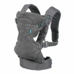 Marsupio Flip ergonomico 4 in 1 grigio - INFANTINO - Flip ergonomico 4 in 1 - Poliestere - Da 3,6 a 14,5 kg