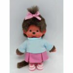 Peluche - BANDAI - Monchhichi - SE203949 - Gonna a cestino - 20 cm - immagine 2