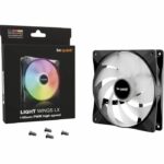 SIATE SILENZIOSI! - Light Wings LX - Ventola per case - BL129 - 140 mm - PWM alta - Velocità - immagine 5