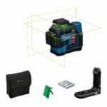 Laser - BOSCH PROFESSIONAL - GLL 12V-100-33 CG - 3 linee laser verdi - Portata 100 m - Precisione 0,3 mm - immagine 2