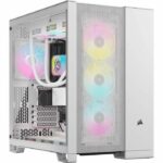 Case per PC - CORSAIR - 6500D Airflow Super Mid-Tower a doppia camera - Bianco
