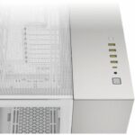 Case per PC - CORSAIR - CC-9011285-WW - Case per PC Mid-Tower 6500X, Alluminio bianco/grigio satinato - immagine 2