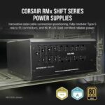 Alimentatore per PC - CORSAIR - CP-9020251-EU - RMx Shift Series RM750x - 80 PLUS Gold - immagine 2