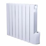Radiatore elettrico a inerzia fluida - 1200W - WARM TECH - 230V - Fino a 50m3 - Bianco