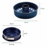 Stampo a cerniera e stampo per savarin con fondo rimovibile - DR oeTKER - Back Liebe - 26 e 28 cm - immagine 3