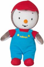 Set di stoviglie - FUN HOUSE - T'CHOUPI - 2 piatti fondi Ø 16 cm, porta merenda, bottiglia con cannuccia e peluche 18 cm - immagine 2