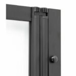 Parete vasca 4 pannelli - GELCO - LEXIA Nero - 110 x 140 - immagine 2