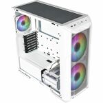Case da gioco per PC - COOLER MASTER - HAF 500 White -ARGB - ATX (H500-WGNN-S00) - immagine 6