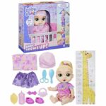 Baby Alive Baby Grows LaLa GooGoo, set di bambole interattive con oltre 75 suoni e frasi per bambini dai 3 anni in su