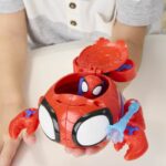 Personaggio e veicolo Spidey Water-Webs Sea Spider, Marvel Spidey e i suoi fantastici amici, dai 4 anni in su - immagine 6