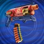 Blaster Nerf Loadout Shadowspeed Recon con spazio per i 14 dardi Nerf N1 inclusi, tamburo rotante da 6 dardi, gioco - immagine 5