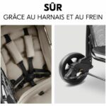 HAUCK - Passeggino - SPORT - Pieghevole e reclinabile - Capottina parasole - 4 ruote - Blu - immagine 2
