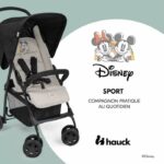 HAUCK - Passeggino - SPORT - Pieghevole e reclinabile - Capottina parasole - 4 ruote - Topolino e Minnie - immagine 2