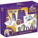 Magic Lign - LANSAY - Proiettore Unicorn Academy - 50 illustrazioni - Dai 5 anni - immagine 3
