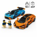 LEGO Speed Champions 77238 Lamborghini Revuelto e Huracán STO - Auto giocattolo di 10 anni - immagine 2