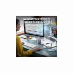 Set tastiera e mouse - Wireless - Logitech - MK950 Signature - AZERTY - Bianco - immagine 3