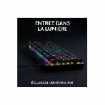 Tastiera da gioco - Cablata - Logitech G - Pro X TKL Rapid - AZERTY - Nera - immagine 6