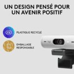 Logitech - Brio 500 HD Webcam con Auto - White Expo - immagine 5