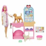 Barbie - Barbie Clinica Veterinaria Playset - Bambola e Accessori - Barbie - JFX93