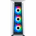 Custodia da gioco - COOLER MASTER - MasterBox MB520 - Frontale in vetro - Bianco ARGB - 3x120mm - immagine 3