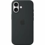 APPLE iPhone 17 - Custodia in silicone con MagSafe - Nero