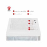 Case per PC - MSI - 306-7G23W21-HH9 - MAG FORGE 320R AIRFLOW - Bianco - immagine 4
