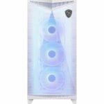 MSI - MPG GUNGNIR 300R AIRFLOW - Case per PC - Tower medio - Bianco - immagine 2