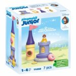 PLAYMOBIL Junior 71458 Belle, Torretta con musica, Disney, Da 12 mesi