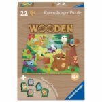 Animali della foresta - Puzzle in legno da 22 pezzi