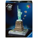 Puzzle 3D iconico - Statua della Libertà illuminata