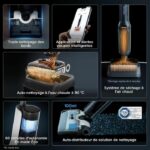ROBOROCK F25 ACE COMBO - Aspirapolvere senza fili 5 in 1 - Potenza 20 kPa - Lavaggio a caldo 90°C - Autopulizia automatica - immagine 2