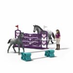 Figurina di allenamento del torneo di Lisa, Schleich 42776 Horse Club Series
