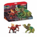 Schleich 70834 Eldrador Creatures Fire Saurian vs Jungle Lizard Figurina - immagine 2