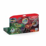 Schleich 70834 Eldrador Creatures Fire Saurian vs Jungle Lizard Figurina - immagine 5