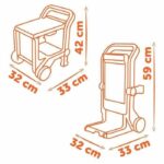 SMOBY - Black+Decker - Carrello a mano - dai 3 anni - immagine 4