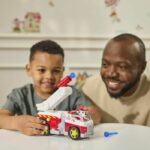 Figurina di Marcus - Veicoli + 2 proiettili - Dai 3 anni in su - Vigili del fuoco - Paw Patrol - immagine 2