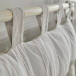 Testiera - TODAY - CHARME - Chambray x Slub Berenice - 45 x 70 cm - immagine 2