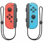 Controller Joy-Con Blu neon / Rosso neon per interruttore console - immagine 2