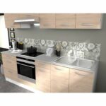 Oslo High Furniture 1 Door - Jackson Chene Decor - L 40 X D 36 X H 58 cm - immagine 5
